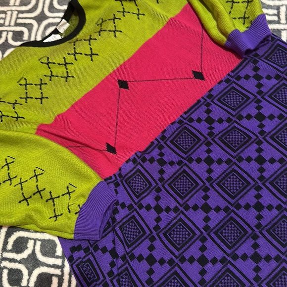 80s SWEATER DRESS - Picture 3 of 4